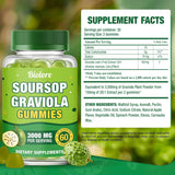 Biolore Soursop Gummies showing apple flavour