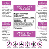Biom Probiotics Feminine Probiotics side view of capsules