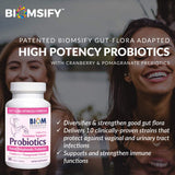 Biom Probiotics Feminine Probiotics with cranberry and pomegranate extracts