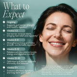 BIOMA Probiotics Supplement ingredients list on packaging