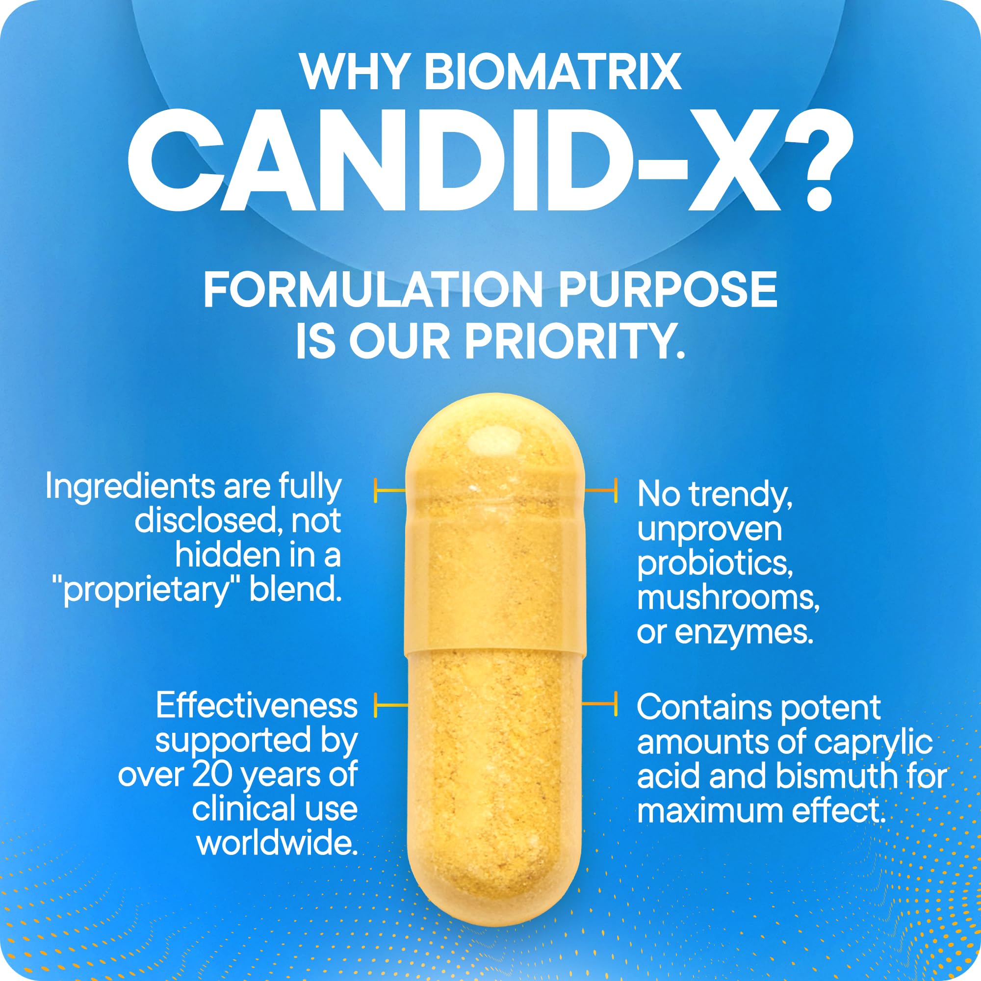 BioMatrix Candid-X Oregano Supplement 100g packaging