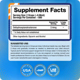 BioMatrix DHEA packaging with dimensions