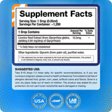 BioMatrix Licorice Root Tincture with measuring drops
