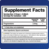 BioMatrix Pregnenolone Liquid Drops 30ml label close-up
