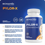 BioMatrix Pylor-X packaging with ingredients list
