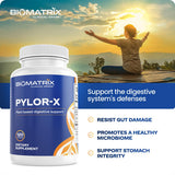 BioMatrix Pylor-X supplement capsules close-up