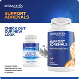 BioMatrix Support Adrenals B-Complex 132g supplement packaging