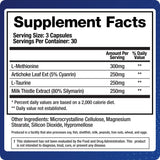BioMatrix Support Liver Milk Thistle Supplement side view