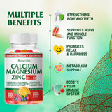 BionerLab Calcium Magnesium Zinc Gummies packaging