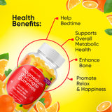 BionerLab Magnesium Glycinate Gummies showing sweet orange flavour