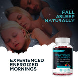 BionerLab Melatonin Gummies mixed berry flavour close-up