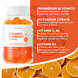 BionerLab Potassium Magnesium Gummies close-up of gummies