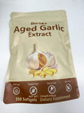 Biookultra Garlic Supplement 10:1 odourless softgels front view