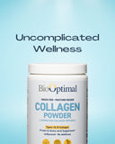 BioOptimal Collagen Peptide Powder 340g packaging