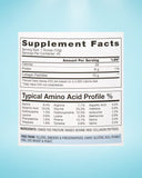 BioOptimal Collagen Peptide Powder 454g scoop