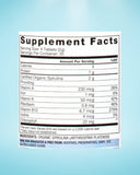 BioOptimal Spirulina Tablets ingredients list