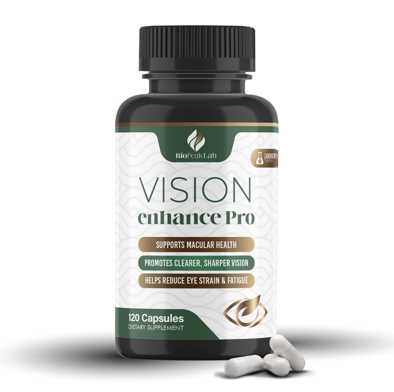 BioPeak Lab Vision support Pro supplement front view
