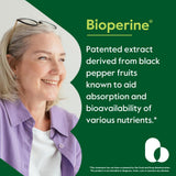 Bioperine capsule close-up showing size and texture