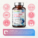 biophix Hair, Skin & Nails supplement on a table