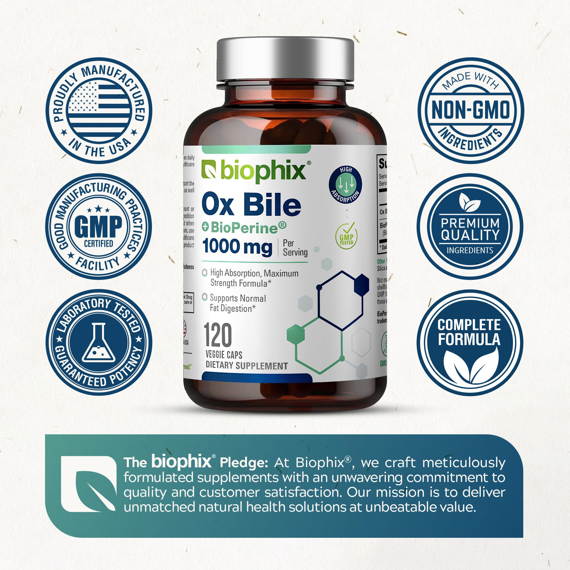 biophix Multi-Enzyme Supplement lifestyle shot with healthy foods