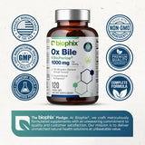 biophix Multi-Enzyme Supplement lifestyle shot with healthy foods