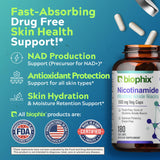 biophix Niacin B3 Supplement on a wooden table