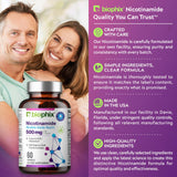 biophix Nicotinamide B3 (Niacin) 500mg Capsules lifestyle scene