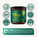 biophix Nicotinamide Riboside B3 Supplement capsules in hand