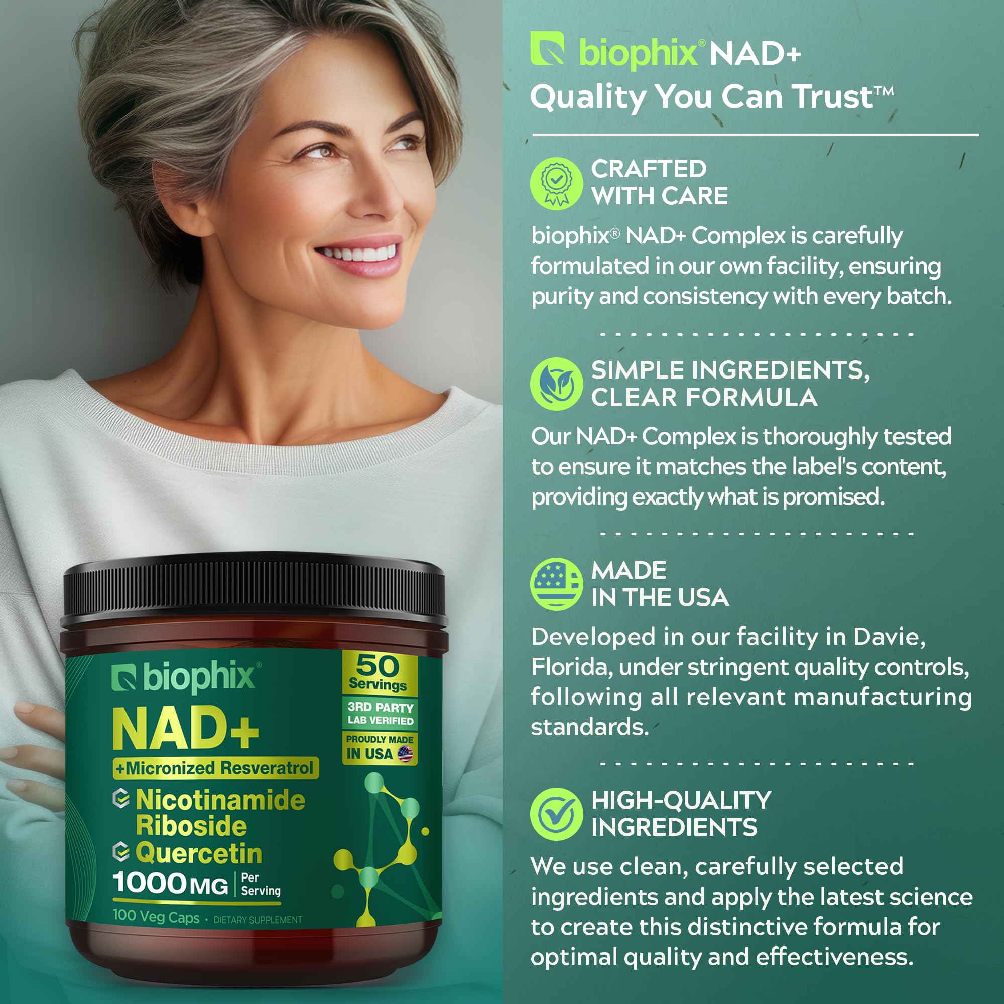 biophix Nicotinamide Riboside B3 Supplement packaging