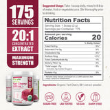 biophix Organic Tart Cherry Powder serving size scoop