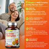 biophix Vitamin C 1000mg Supplement lifestyle scene with fruits