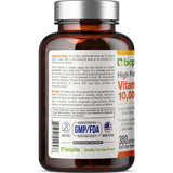 biophix Vitamin D-3 Softgels 2000 IU packaging with extra virgin olive oil