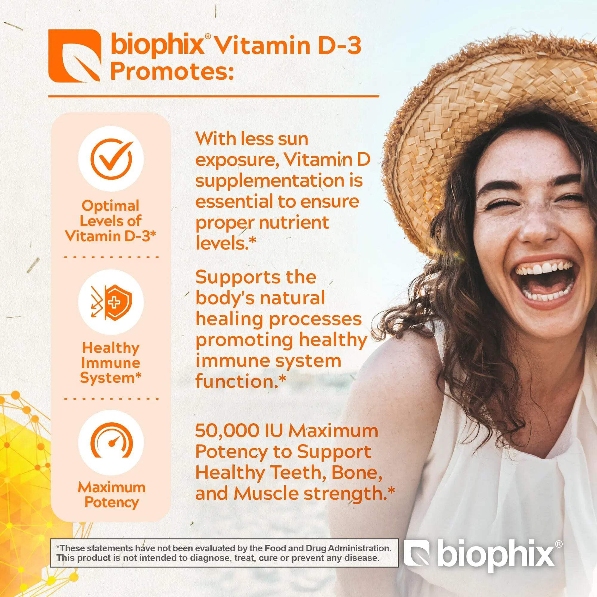 biophix Vitamin D-3 Tablets 2000 IU close-up