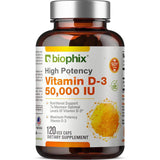 biophix Vitamin D-3 Tablets 2000 IU front view