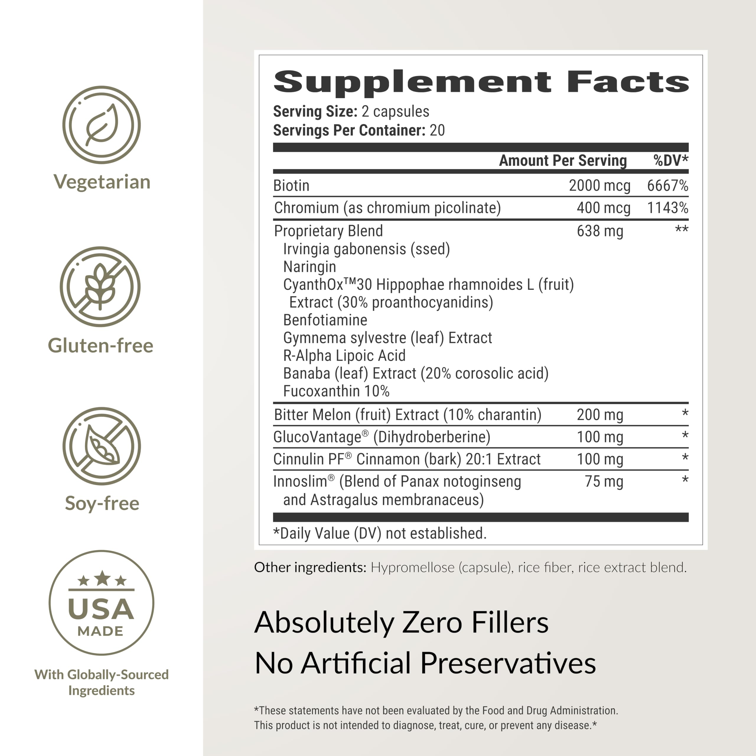 BIOptimizers Berberine Breakthrough capsules with a glass of water