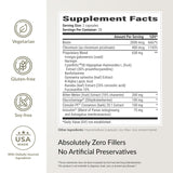 BIOptimizers Berberine Breakthrough capsules with a glass of water