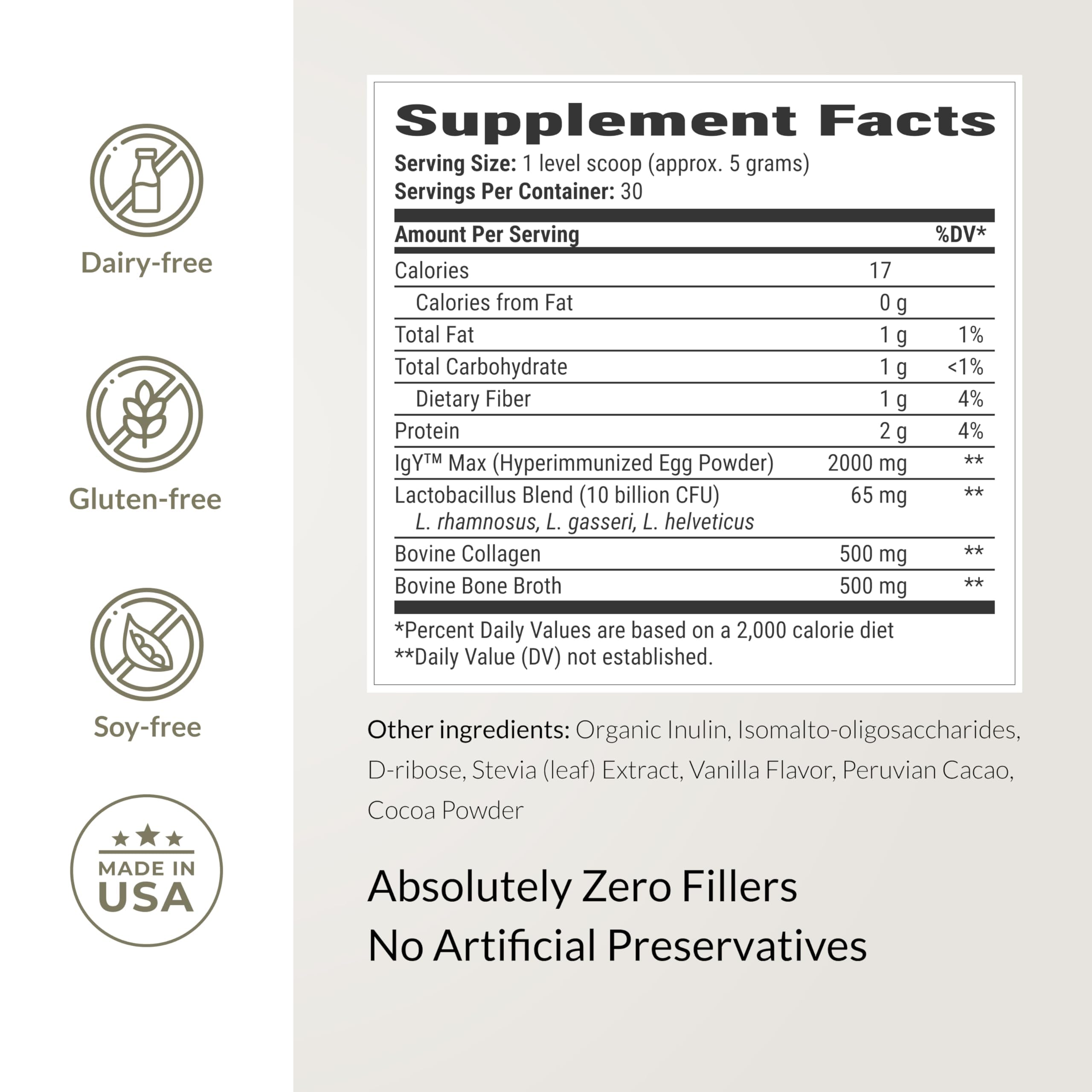 BIOptimizers Biome Breakthrough L-Glutamine 200g Powder lifestyle scene