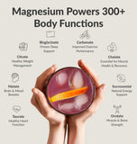 BIOptimizers Magnesium Breakthrough Drink powder in a glass