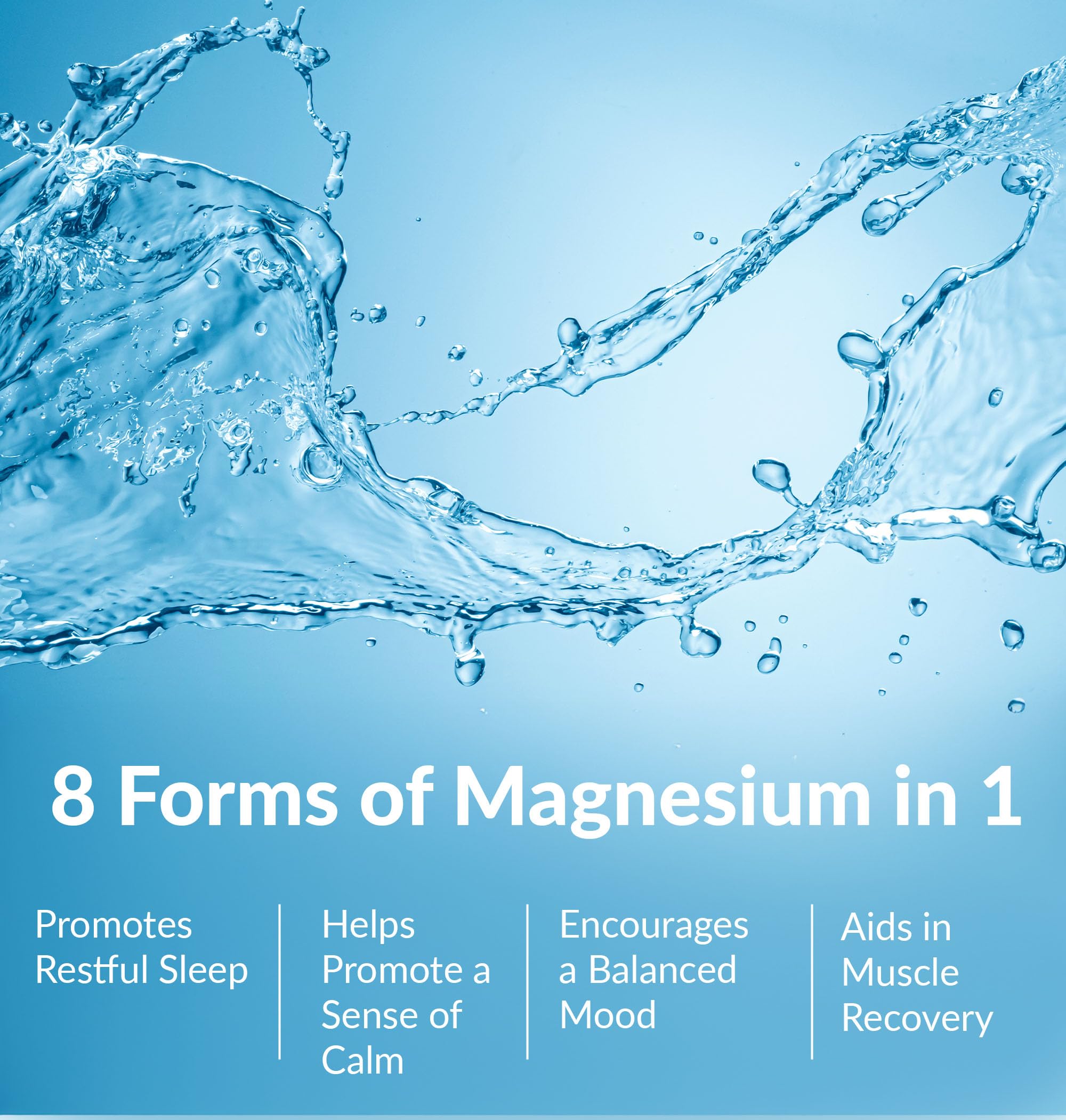 BIOptimizers Magnesium Supplement 180g side view