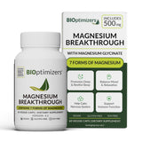 BIOptimizers Magnesium Supplement 7 Forms 60 Capsules front view