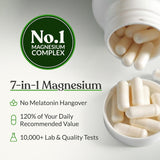 BIOptimizers Magnesium Supplement capsules in a hand