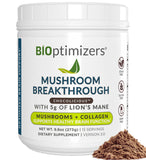 BIOptimizers Mushroom Coffee Alternative 198g front view