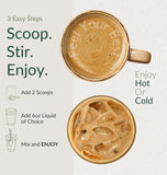 BIOptimizers Mushroom Coffee Alternative on a kitchen counter