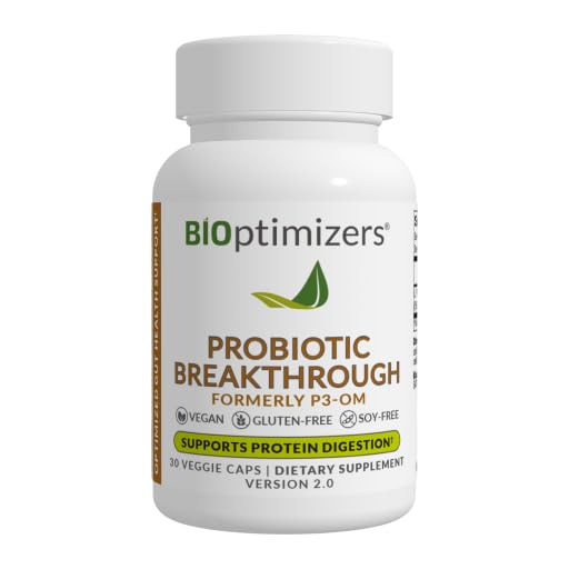 BIOptimizers Probiotic Supplement front view with Lactobacillus Plantarum OM