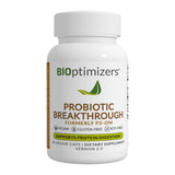 BIOptimizers Probiotic Supplement front view with Lactobacillus Plantarum OM