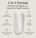 BIOptimizers Probiotic Supplement side view showing capsule format