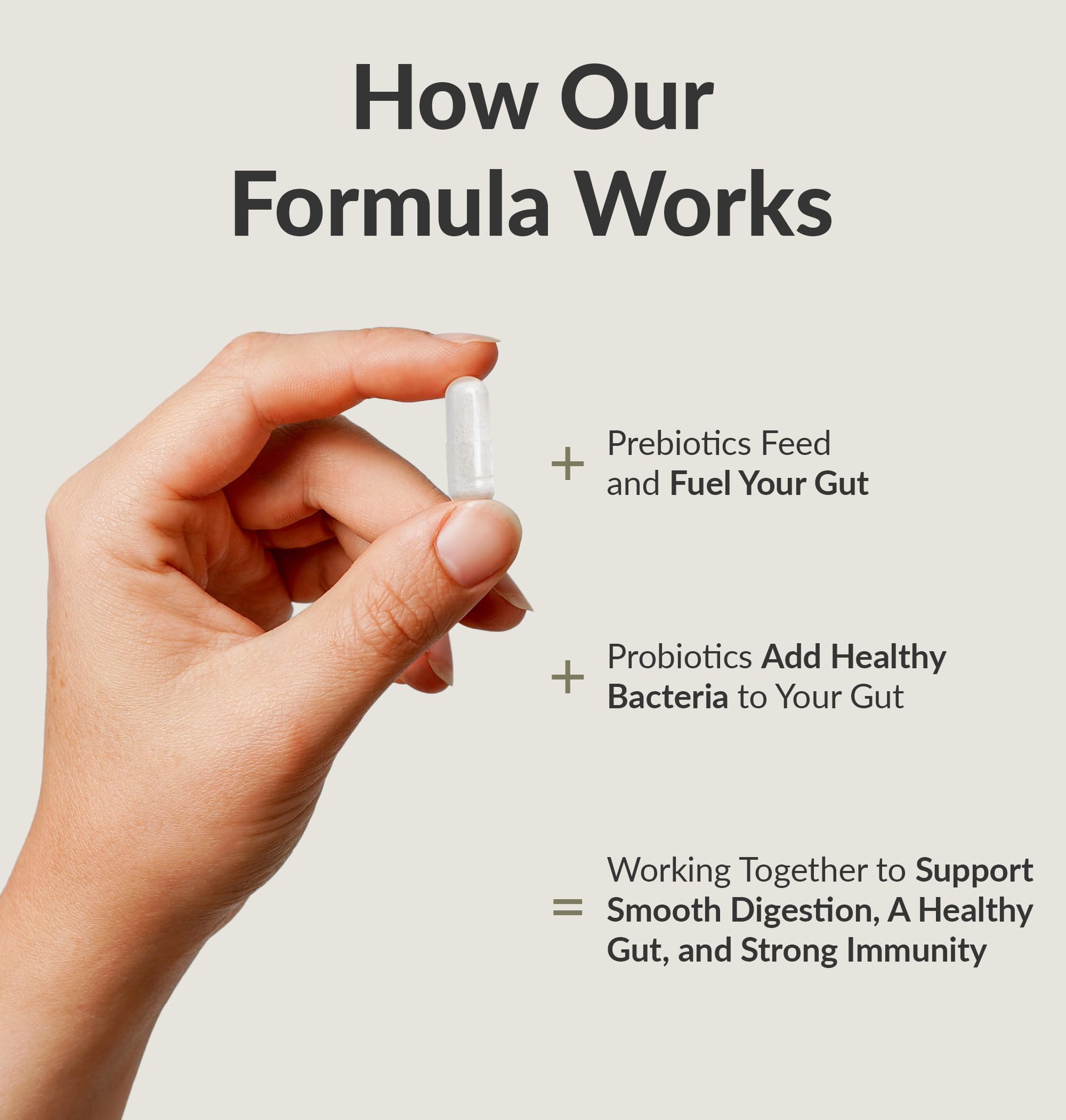 BIOptimizers Probiotic Supplement with a measuring scoop
