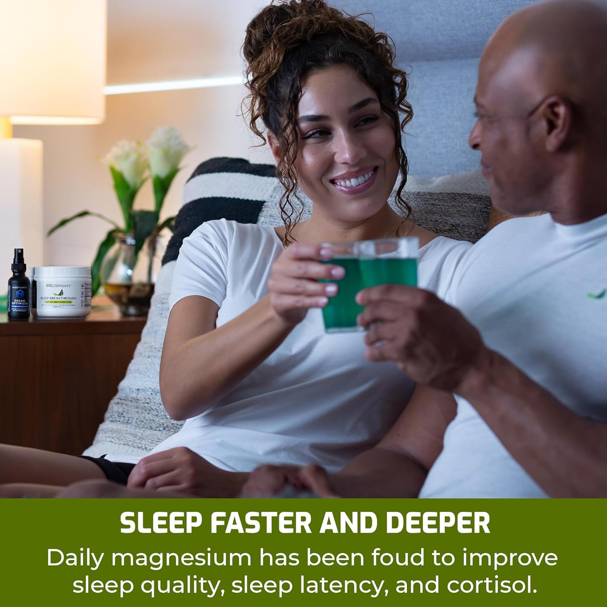 BIOptimizers Sleep Breakthrough Tropical Dreams powder in a bowl