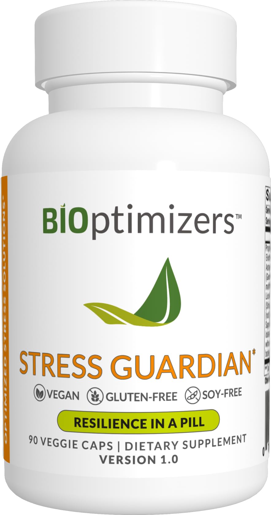 BIOptimizers Stress Guardian supplement front view with packaging