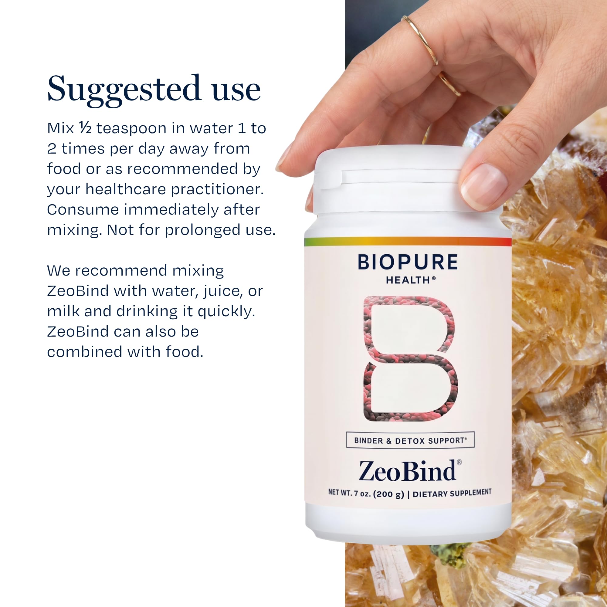 BioPure Blended Vitamin & Mineral Supplement on a table